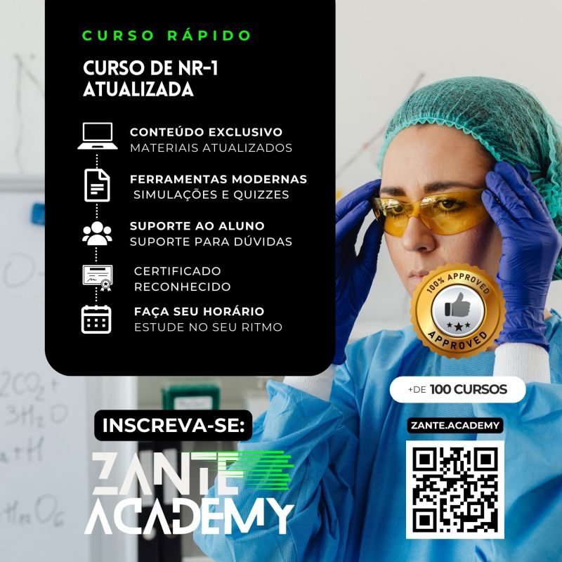 Curso de NR-1 Atualizada: Tudo Sobre Segurança do Trabalho